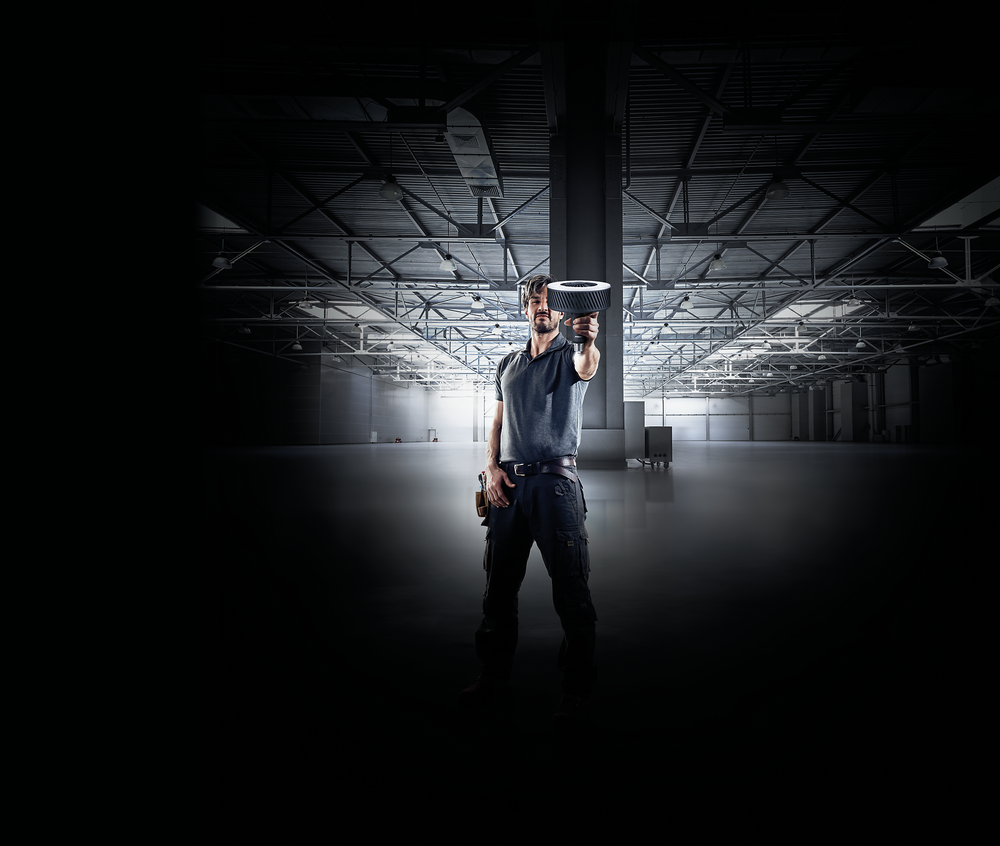 Philips TForce LED Highbay Lampe 95W E40 4000K Kold Hvid 13000 lumen 120° Lysvinkel 220-240V CE RoHS