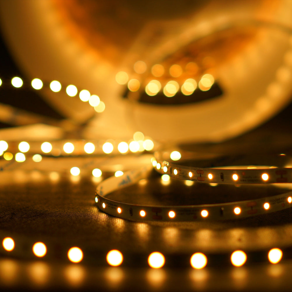 Modee LED strip silikone 12V 4.8W/m 60LED/m 2700K 540 lumen/m CRI 90 IP65 8mm 5m rulle