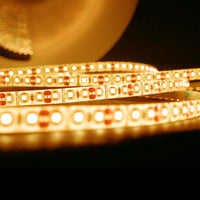 Modee LED Strip DC12V 9.6W/m 120LED/m 1080 lumen IP20 2700K 8mm Enkeltfarve Kobber 5m Rulle