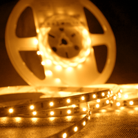 Modee LED strip silikone 12V 4.8W/m 60LED/m 2700K 540 lumen/m CRI 90 IP65 8mm 5m rulle