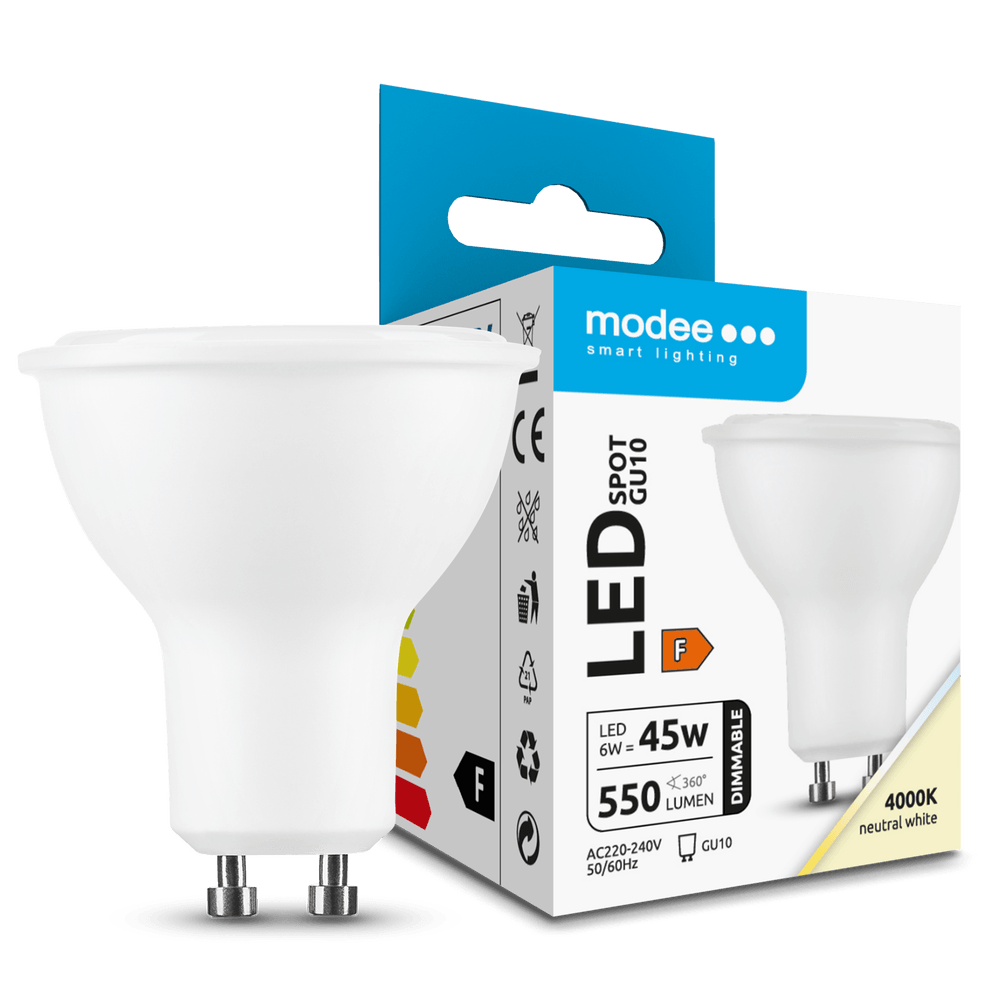 Modee LED lampe E27 10.5W 3000K varm hvid 1521 lumen CRI 80 IP20 CE RoHS flimmerfri