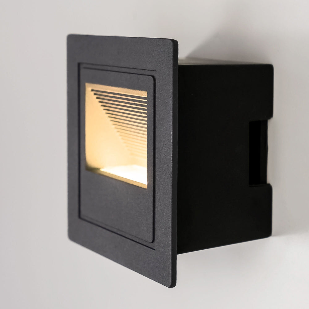 Modee LED stair light, 5W 390 lumens, 4000K Neutral White, IP65, 84x50x84mm compact design