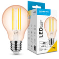 Modee LED Filament Ravfarvet Globus A60 4W E27 1800K 360 lumen 320° Glaspære IP20