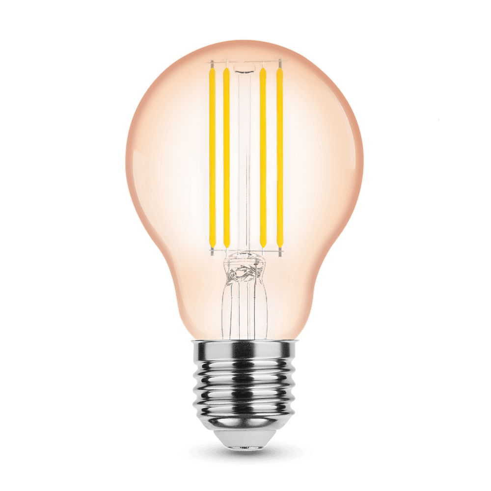 Modee LED Filament Ravfarvet Globus A60 4W E27 1800K 360 lumen 320° Glaspære IP20