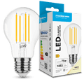 Modee LED Filamentpære A60 8W E27 4000K 1055 lumen 360° Glasglobus IP20 Ikke dæmpbar