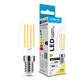 Modee LED Filament Candle C35 7W E14 2700K dimmable 360° glass bulb 806 lumens CRI 80 IP20