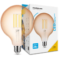 Modee LED Filament Globus G125 4W E27 Rav 1800K 300 lumen 320° Dæmpbar IP20
