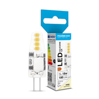 Modee LED G4 silikonepære 1.8W 12V AC/DC 4000K 180 lumen ikke dæmpbar spotlys IP20