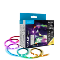 Modee LED Smart Strip 12W 2700K RGB IP20 med fjernbetjening og bevægelsessensor, 2x1.5m, 550 lumen