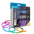 Modee LED Smart Strip 12W 3M IP20 med fjernbetjening, sensor, RGB + 2700K 480 lumen til fleksibel belysning