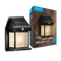 Modee LED Solar Wall Light WS128 with sensor, 100 lumens, 2800-3200K, IP44, 6-8h runtime