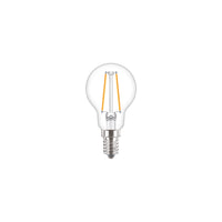 Philips CorePro LEDLuster 2W P45 E14 klar pære 2700K varm hvid 250 lumen erstatter 25W
