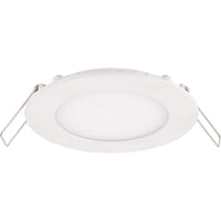 LED downlight 6W erstatter 50W 3000K varm hvid, 105mm udskæring, dæmpbar faseafskæring