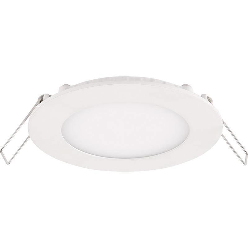 LED downlight 6W erstatter 50W 3000K varm hvid, 105mm udskæring, dæmpbar faseafskæring