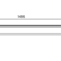 Philips BN021C LED påbygningsarmatur 24W 4000K 2600 lumen 220-240V IP20 Hvid 1486mm