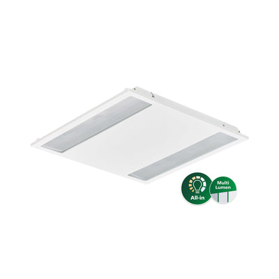 Philips CoreLine Indbygget LED Panel, 31W 37W 43W, 4000K Neutral Hvid, 3100-4300 lumen, DALI Dæmpbar, IP20/44, 597x597mm