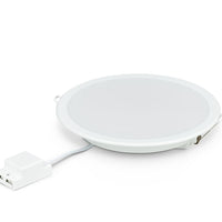 Philips LED Downlight 12W 1200 lumens 3000K 220-240V 110° White Round IP20/IP44 Ø175mm cutout 150mm