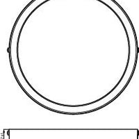 Philips Ledinaire SlimDownlight DN065C G4 LED Surface-Mounted 19W 4000K 2000 lumens White IP20 225mm