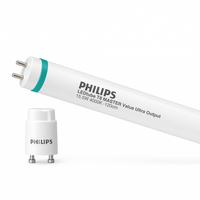 Philips MAS LEDtube VLE 1200mm T8 15.5W 4000K G13 Kølig hvid 2500 lumen matteret glas CE RoHS