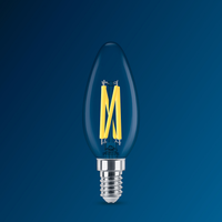 Philips MAS LEDLuster E14 P45 Klar Glas Pære 5.9W=60W 220-240V 2200K-2700K 806 lumen 90CRI Dæmpbar