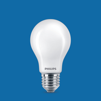 Philips LED Bulb 5.9W E27 A60 Clear 2700K Warm White 806 lumens dimmable 90CRI 220-240V