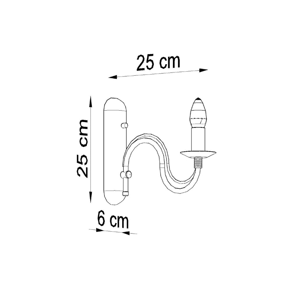 Sollux Lighting LED hanglamp EDISON wit 220-240V 4000K 5 jaar garantie