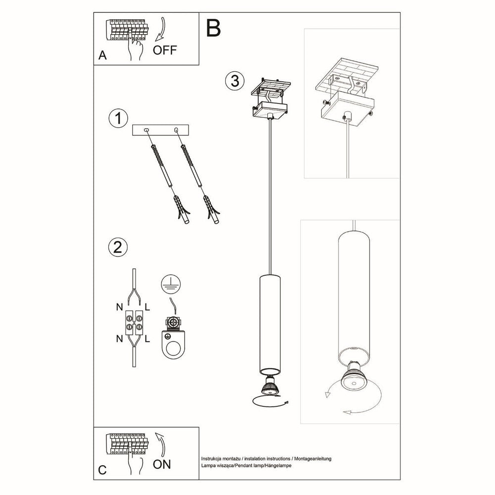 Sollux Lighting LED lamp, IP20, 220-240V, CRI 80-89, 4000K matte gold brass