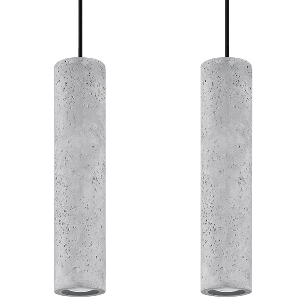 LED hanglamp beton LUVO by Sollux Lighting with E27 fitting 220-240V