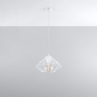 Led hanglamp hout mandelino e27 socket, 115mm height, 13mm width, mat goud aluminum