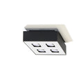 Sollux Lighting plafondspot mono 4 zwart LED lamp 50W 220-240V 80 CRI