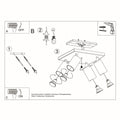Sollux lighting LED plafondspot with 4 x GU10 sockets, IP20, 220-240V, 80 CRI