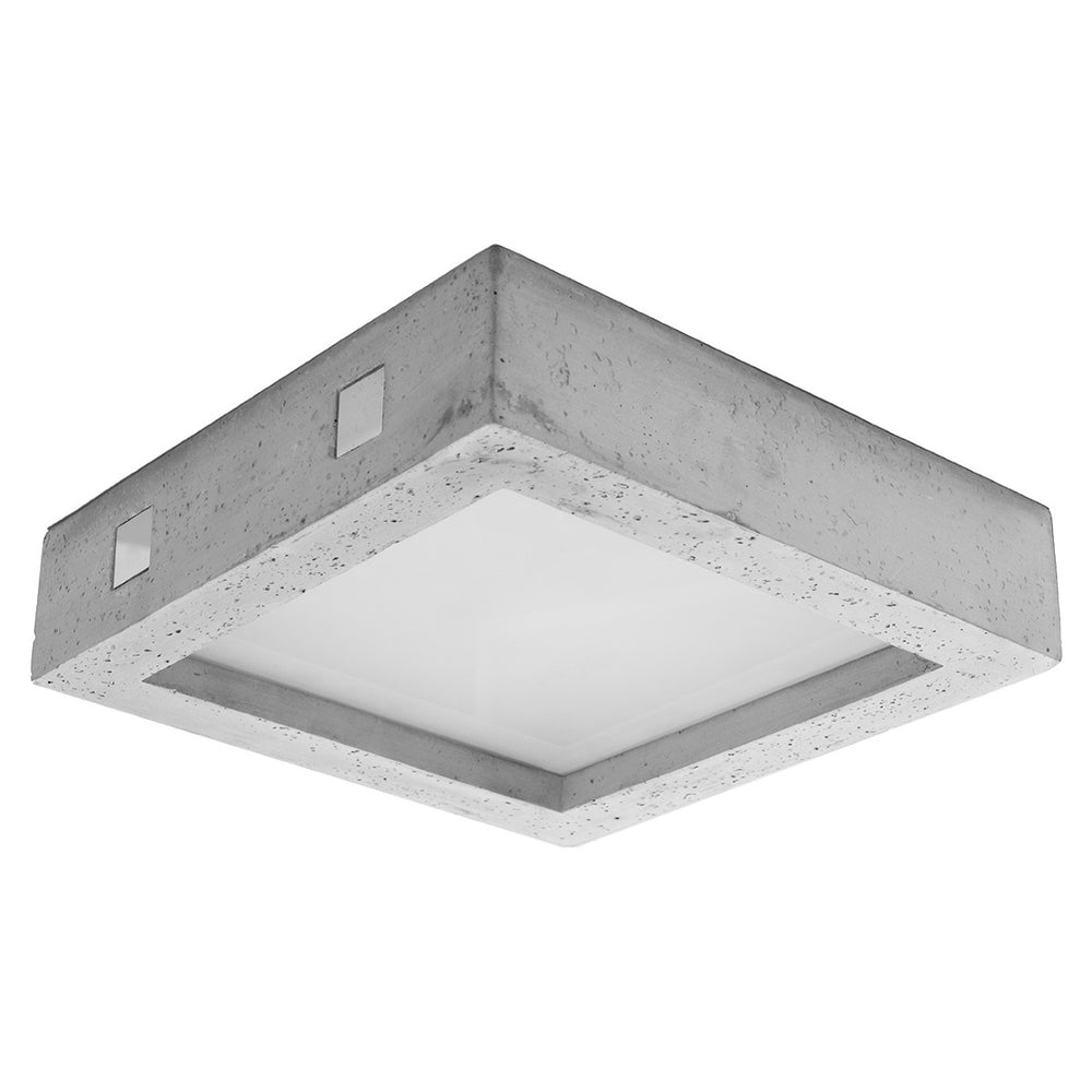 Sollux Lighting plafondspot RIZA beton LED lamp 3000K 1521 lumen