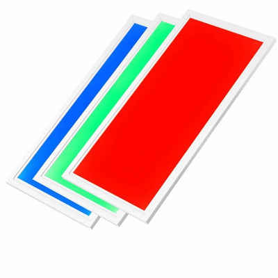 LED panel 120x30cm 24V RGB-CCT pro slank linje 40W 4000 lumen UGR22 opal | IP41 | LCB