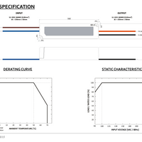 GLP LED strømforsyningsadapter 24V 60W 2.5A IP67 vandtæt driver CE RoHS til LED belysning