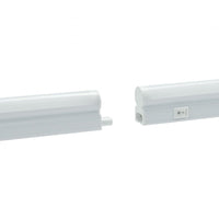 Spectrum skabsbelysning T5 300mm 4W 3000K, IP20 hvid, 120° vinkel, 480 lumen, intern montering