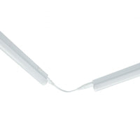 Spectrum skabsbelysning T5 300mm 4W 3000K, IP20 hvid, 120° vinkel, 480 lumen, intern montering