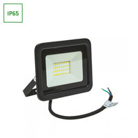 Spectrum NOCTIS LUX 2 LED projektør 30W 230V 6000K IP65 2770 lumen Sort hus udendørs belysning