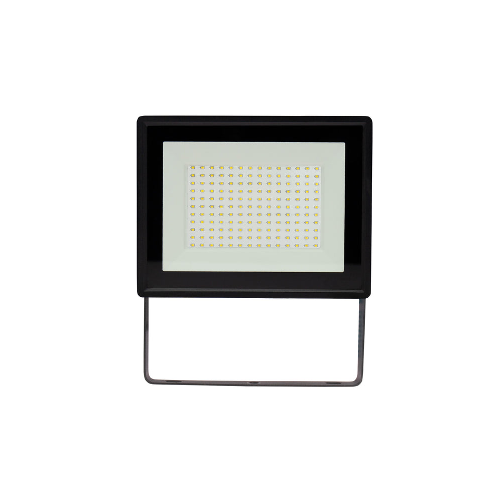 Spectrum LED projektør 100W 3000K 8600 lumen 230V IP65 IK07 Sort udendørs belysning