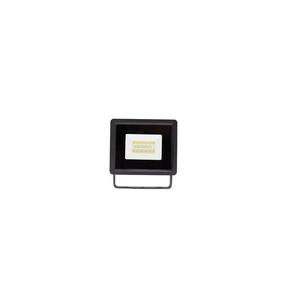 Spectrum NOCTIS LUX 3 LED floodlight 10W 3000K 950 lumens 230V IP65 IK07 Black outdoor lighting