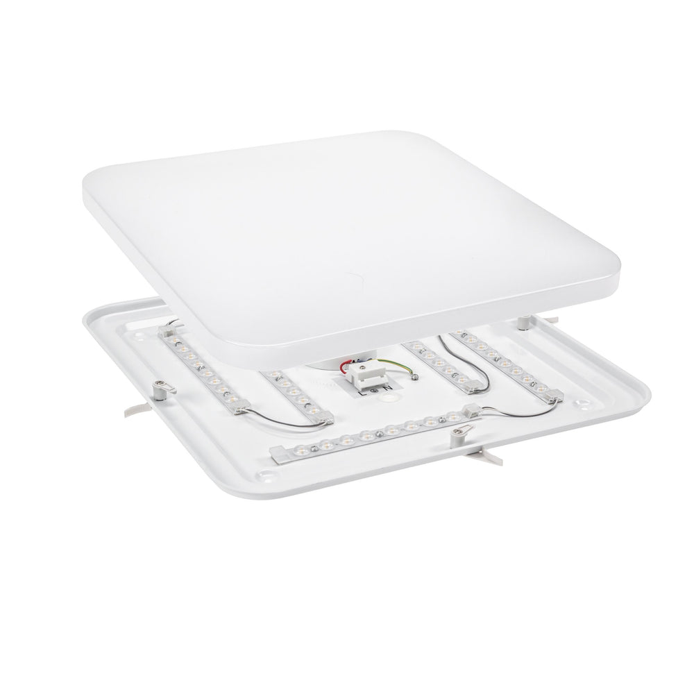 Spectrum NYMPHEA 2 LED loftlampe 36W 6000K 230V IP20 IK10 Hvid 2600 lumen 430mm