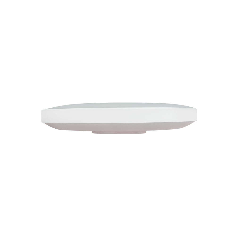 Spectrum NYMPHEA LED loftlampe 24W 4000K 230V IP54 rund 320mm Hvid Sort påbygning