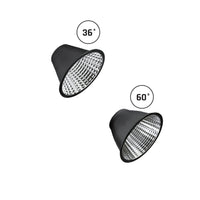Spectrum Andromeda LED indbygningsspot sort, 3000 lumen, 3000K, IP20, CRI >90, 36°/60° strålevinkel, 15-27W justerbar