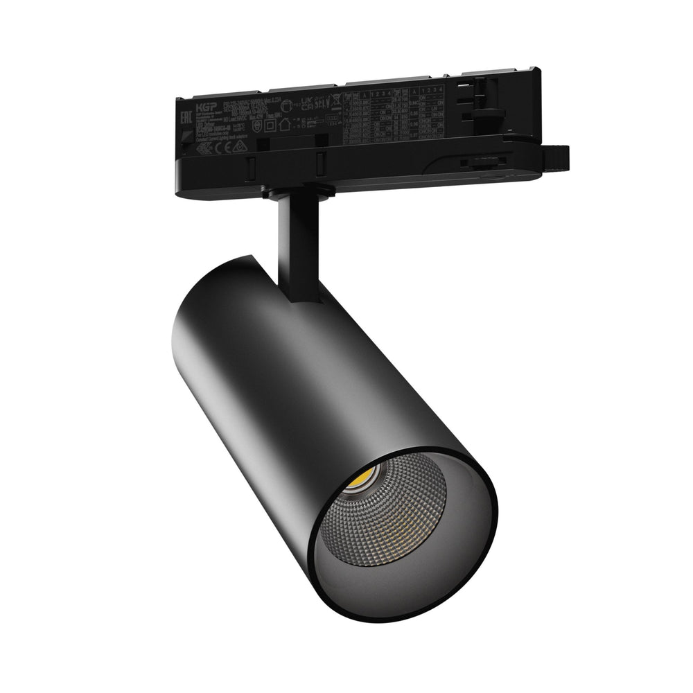 Spectrum Andromeda LED indbygningsspot sort, 3000 lumen, 3000K, IP20, CRI &gt;90, 36°/60° strålevinkel, 15-27W justerbar