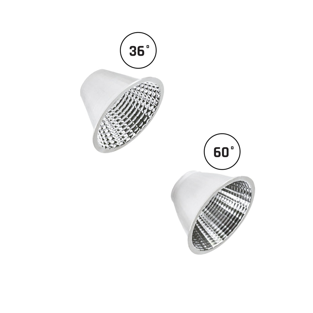 Spectrum Andromeda LED ra>90 3000 lumens 3000K 15-27W warm white IP20 white design 36-60 degrees beam angle 2-year warranty