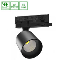 Spectrum Artemida mini RA>90 sort LED-spot 20W, 230V, 3000K, 1700 lumen, IP20, indendørs belysning, 36/60 grader vinkel