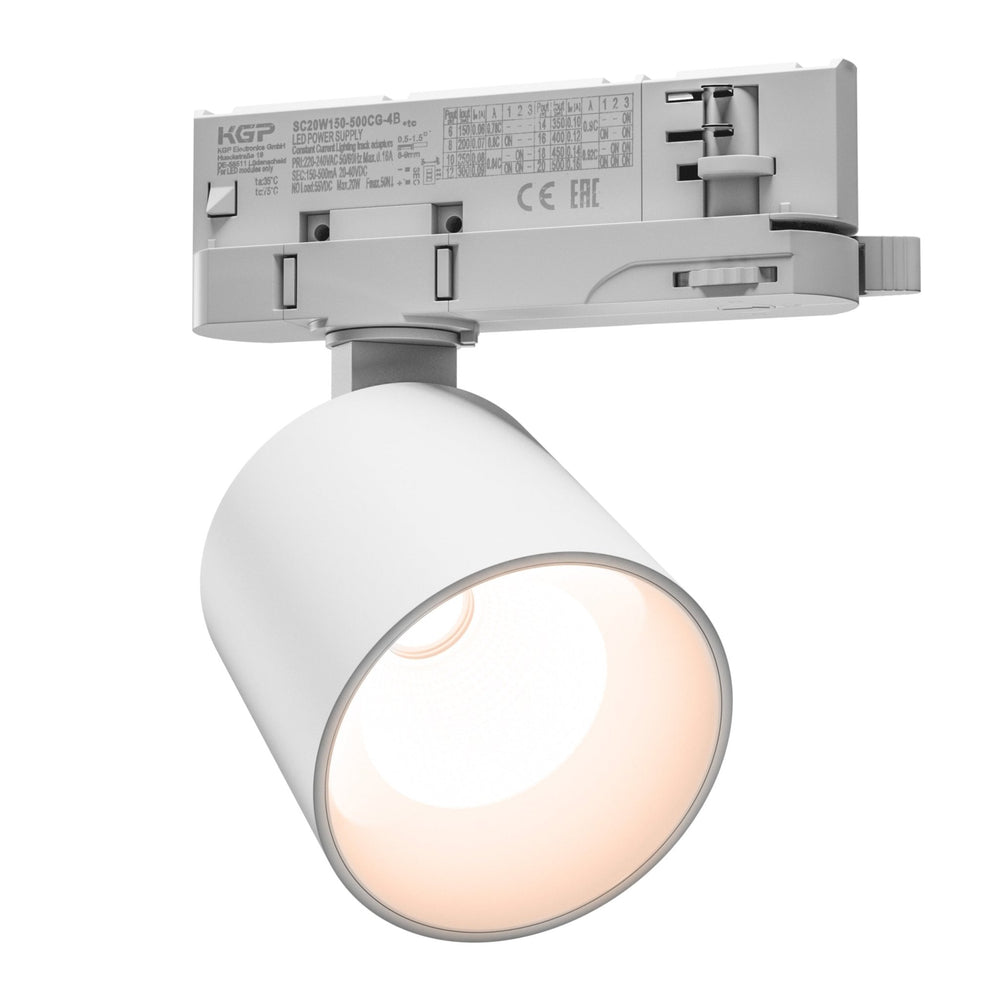 Spectrum Artemida Mini LED spot 20W warm white 3000K with high CRI>90, 230V, adjustable power and IP20 for indoor use
