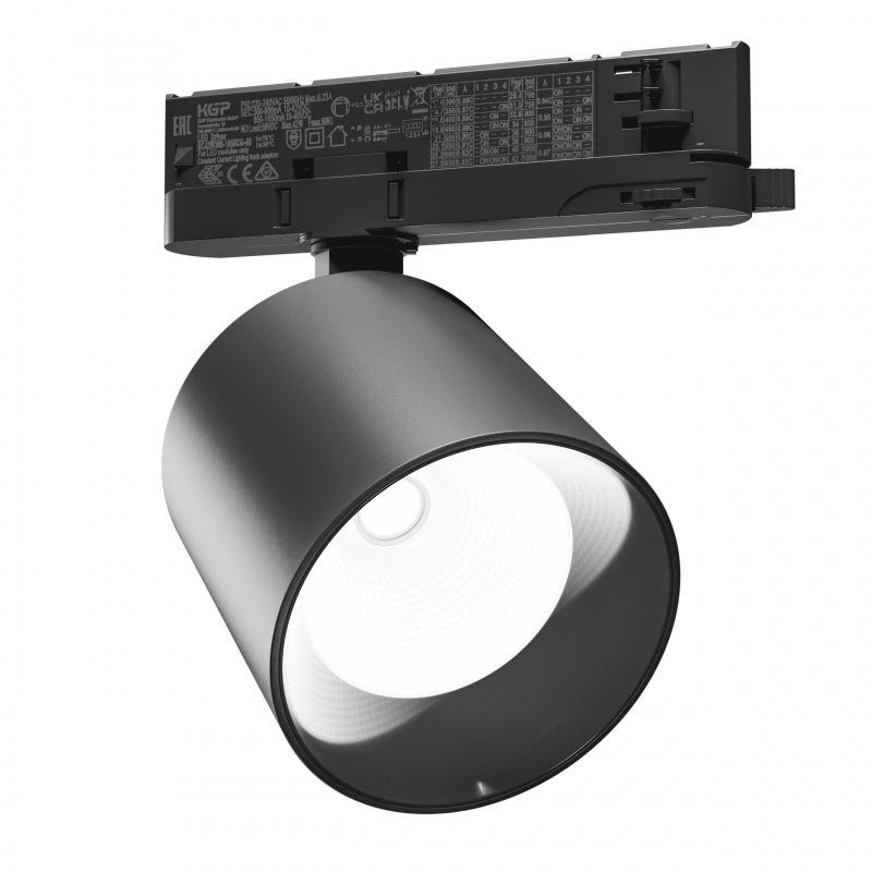 Spectrum Artemida Maxi LED black, 4000K, 4500 lumens, CRI >90, 42W, adjustable power, IP20, 3-phase rail mount