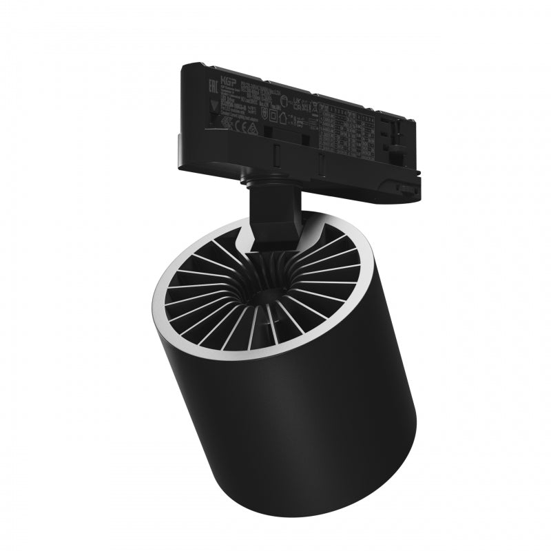 Spectrum Artemida Maxi LED black, 4000K, 4500 lumens, CRI >90, 42W, adjustable power, IP20, 3-phase rail mount