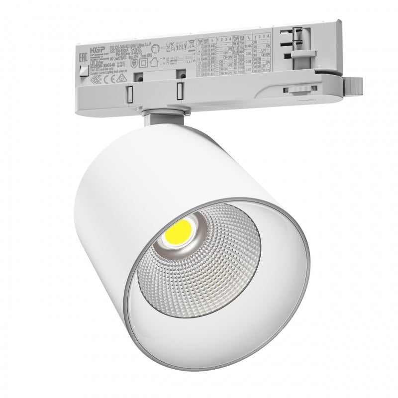 Spectrum Artemida Maxi LED 4500 lumen, NW 4000K, justerbar 12-42W 230V, CRI&gt;90, IP20, 36-60 grader strålevinkel