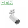 Andromeda prime 3F skinnelys hvid, 16W, 230V, IP20, 6000K, 25 grader, 1200 lumen, 1-fase monteringssæt